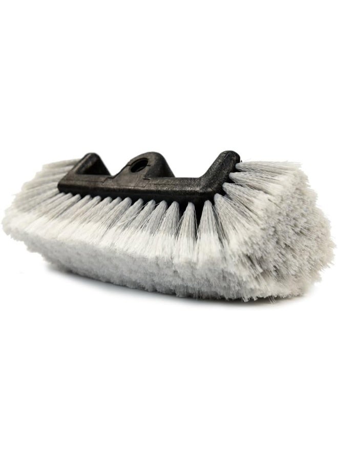 CARCAREZ 12" Car Wash Brush with Soft Bristle for Auto RV Truck Boat Camper Exterior Washing Cleaning, Grey - Image 2