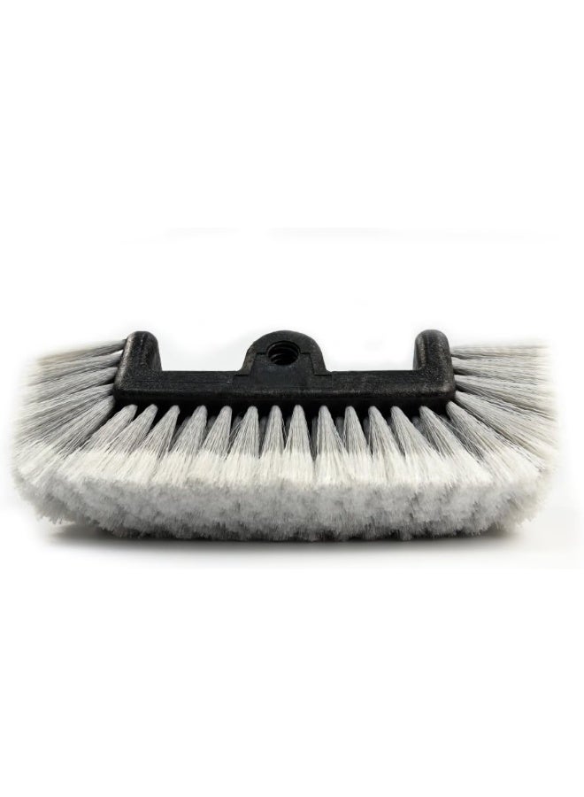 CARCAREZ 12" Car Wash Brush with Soft Bristle for Auto RV Truck Boat Camper Exterior Washing Cleaning, Grey - Image 1