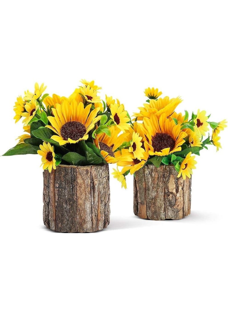 Nettenevime Artificial Flower 2 Pieces Wooden Log Potted Cipsolu Sunflower - pzsku/ZB426849C3A7B0599DF78Z/45/_/1725724602/2cb2d15b-bb4a-45fc-8994-0f5cba32ac4c