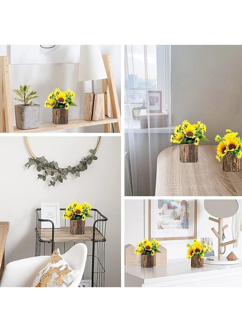 Nettenevime Artificial Flower 2 Pieces Wooden Log Potted Cipsolu Sunflower - pzsku/ZB426849C3A7B0599DF78Z/45/_/1730744936/d5507eb3-569a-49c8-aace-a621d8fb6a54