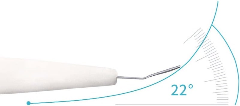 N.C IVON Cuticle Trimmer with Pusher, 3 Pieces Rubber Tip Cuticle Tool for Nail Art - Image 5