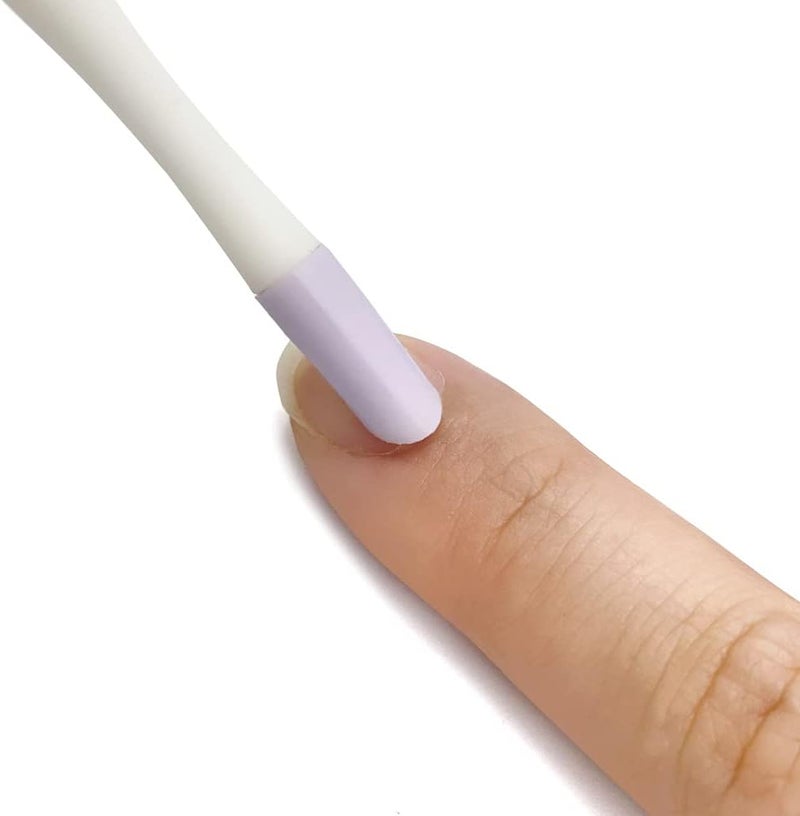 N.C IVON Cuticle Trimmer with Pusher, 3 Pieces Rubber Tip Cuticle Tool for Nail Art - Image 4
