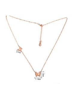 Alissa Butterfly Pendant Necklace Stainless Steel Long Chain Delicate Fashion Choker Necklace for Women Accessories Jewelry Gift  - Image 2