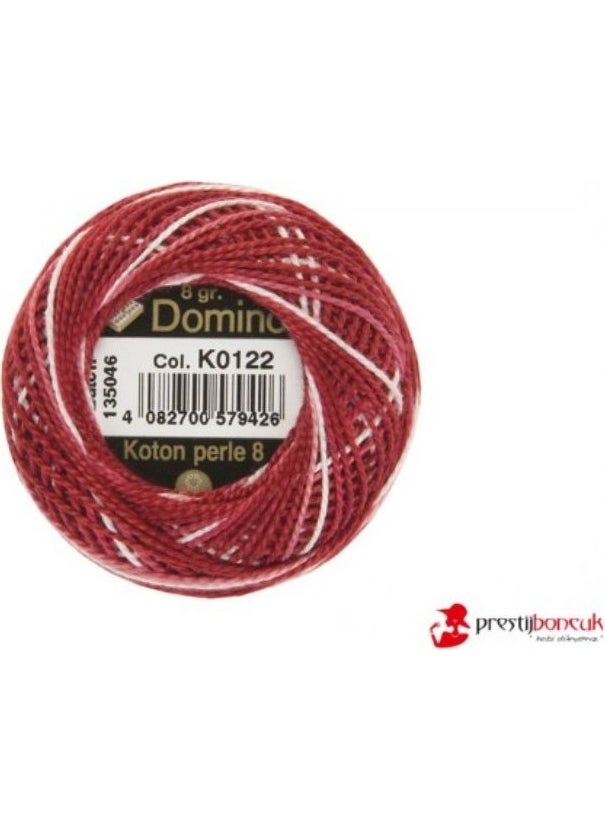 Coats - Domino Koton Perle No:8 Embroidery Thread - Image 1