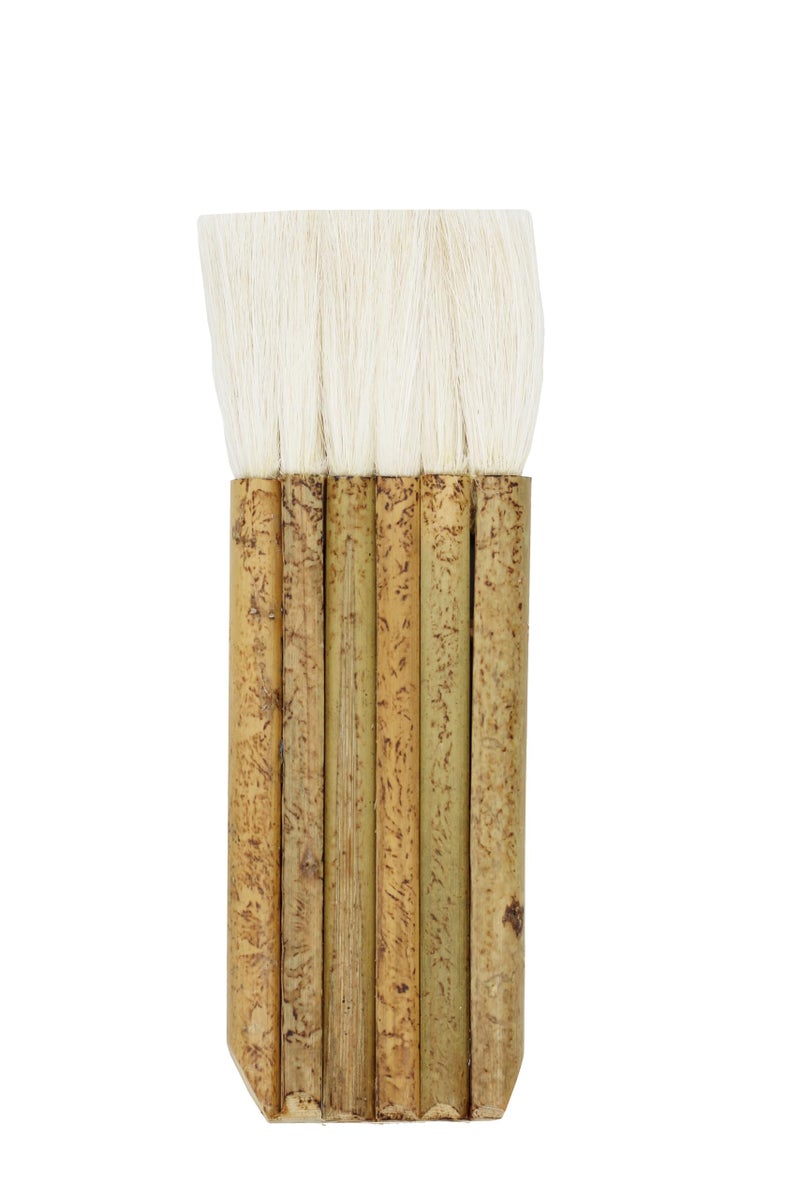 Creative HobbiesÂ® 1 7/8" Hake Blender Brush for Watercolor, Wash, Ceramic & Pottery Painting - Image 2