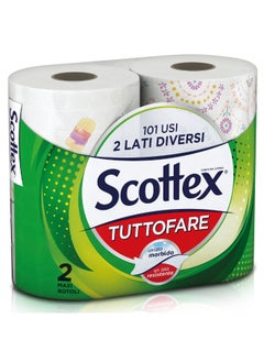 Scottex Maxi Tuttofare Multi Purpose Kitchen Towel 2 Ply 2 Rolls  - Image 1