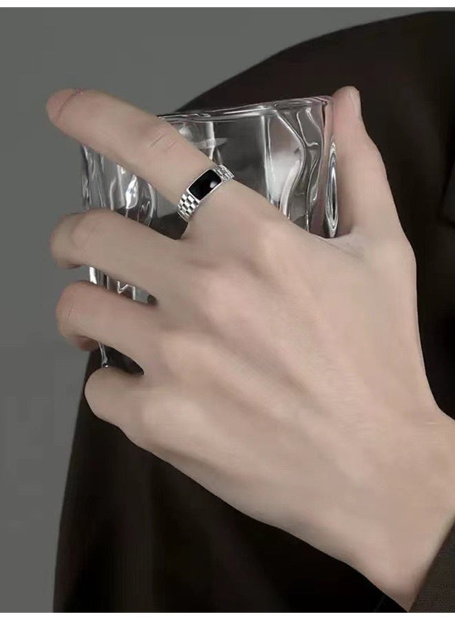 TOMI Simple Stylish Men Business Quartz Wristwatch, New Trendy Metal Band Watch 4-Piece Gift Set with Accessories - Image 3