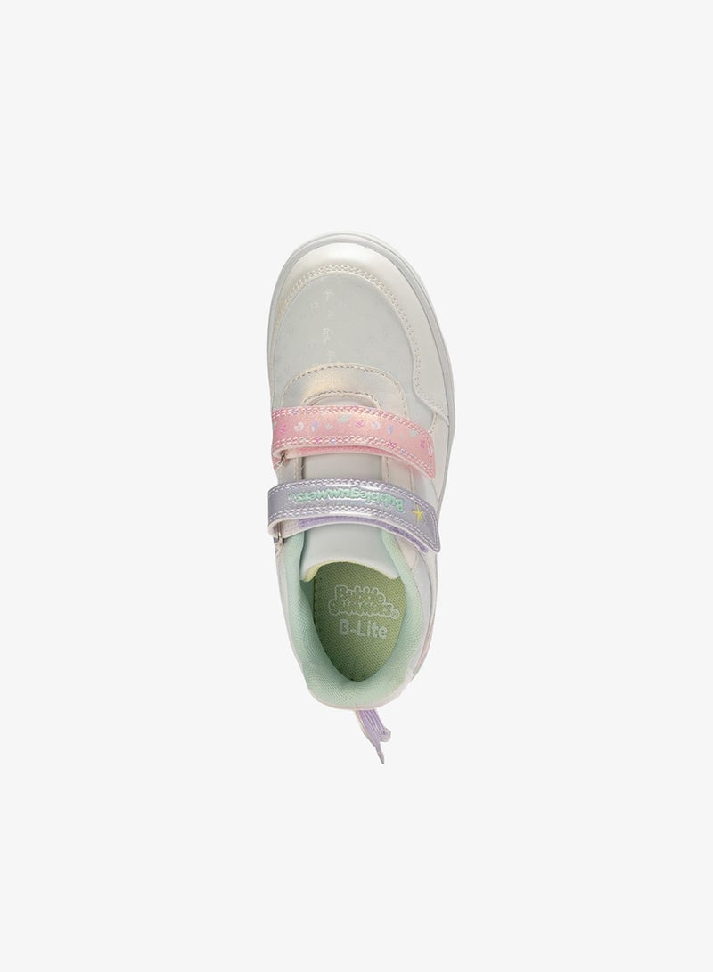 Bata Character Print Sneakers with Hook and Loop Closure - Image 4