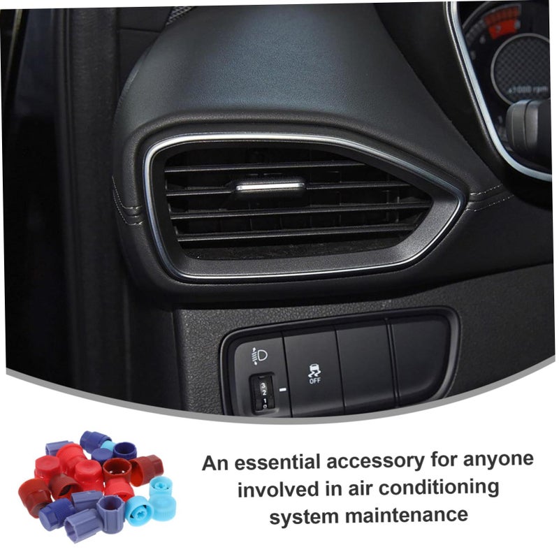 77pcs Valve Core Caps For Automotive Air Conditioning Repair Protective Covers Easy Installation 1 Pack - Image 5