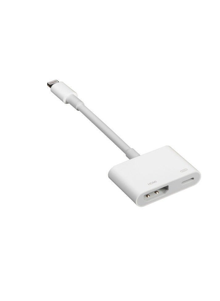 أيون محول من لايتنق الى HDMI وصلة تلفزيون ذكي وصلة تلفزيون للايفون بمنفذين وصلة لابتوب اتش دي وصلة ايفون بمنفذين وصلة تي في  وصلة اتش دي للبروجيكتر وصلة ايباد اتش دي  وصلة اتش دي وصلة ابل  - Image 2
