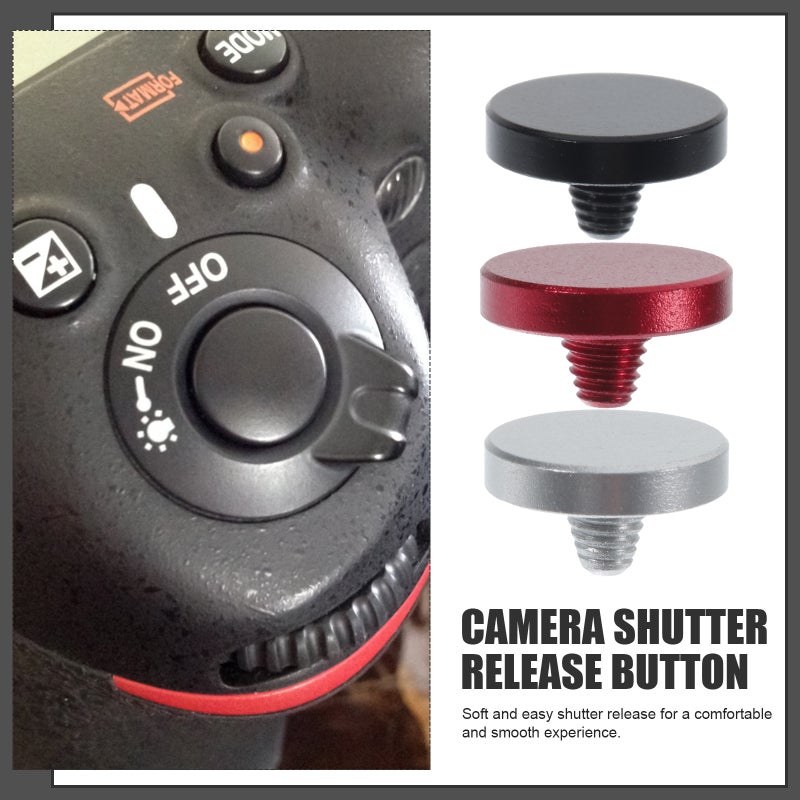 Shutter Button for Film Camera, Precise Control with Durable Aluminum Alloy Design - Image 5