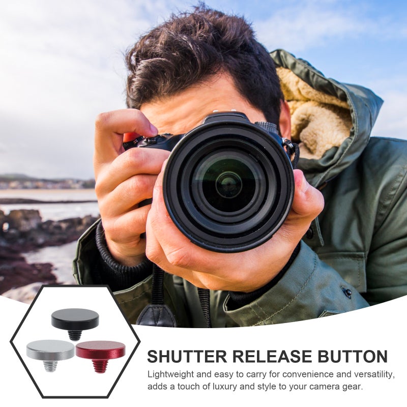 Shutter Button for Film Camera, Precise Control with Durable Aluminum Alloy Design - Image 4