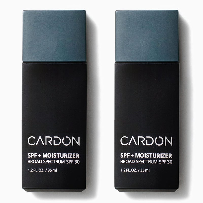 Cardon Men's SPF 30 Korean Sunscreen for Face, Facial Moisturizer With Sunblock, Anti-Aging Face Sunscreen, SPF Facial Moisturizer, Men's Skin Care Lotion with Cactus Extract (2 Bottles - 70ml) - Image 1