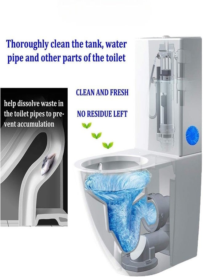 Scribify Automatic Flush Toilet Bowl Cleaner Tablets, Bathroom Toilet Tank Cleaner, Powerful Cleaning Ball Toilet Blue Deep Clean Bubbles -20PC (Pack Of 2) - Image 4