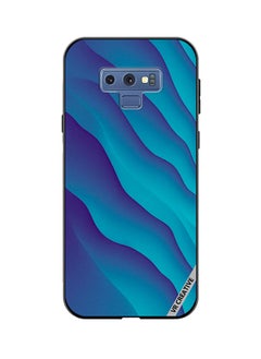 Protective Case Cover For Samsung Galaxy Note 9 Blue Abstract Design Multicolour