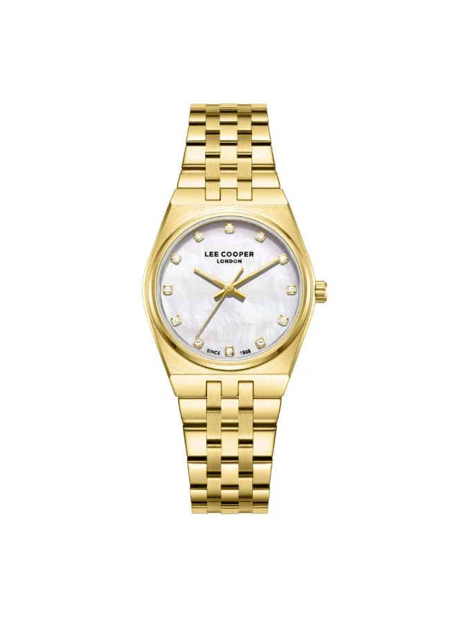 Lee Cooper Female's Metal Analog Watch LC08204.120 - 30 mm