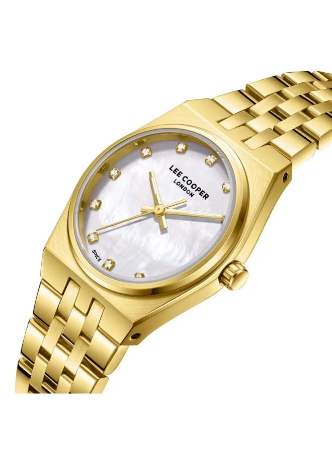 Lee Cooper Female's Metal Analog Watch LC08204.120 - 30 mm