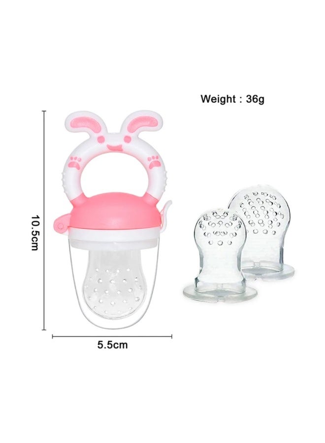 شيكو لهاية لتغذية الفاكهة للأطفال (شيكو) ( عضاضة فواكه ) – مغذي طعام طازج + 2 غيار اضافي - Image 4