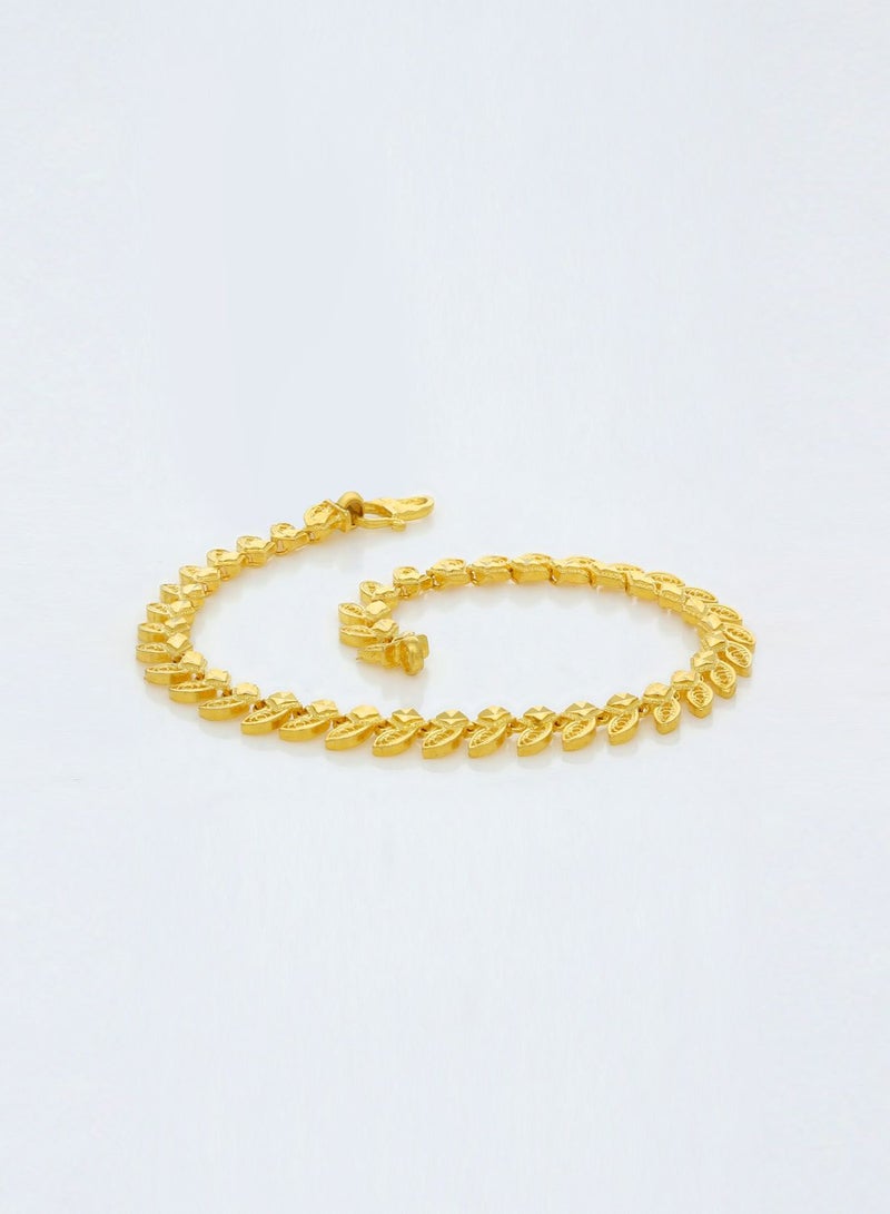 Malabar Gold and Diamonds 22 KT 916 Purity Gold Bracelet AIBR059  - Image 3