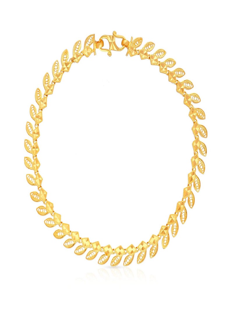 Malabar Gold and Diamonds 22 KT 916 Purity Gold Bracelet AIBR059  - Image 1