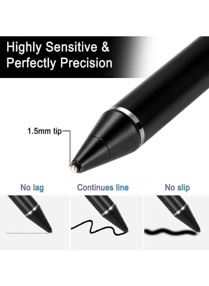GENNEXT Active Stylus Pens for Touch Screens, Digital Stylish Pen Pencil Rechargeable Compatible with Most Capacitive Touch Screens  - Image 2