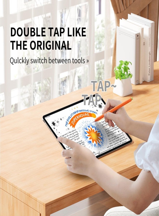 ELETIUO Carrot Silicone Skin Cover Compatible with Apple Pencil 2nd Generation, Protective Cover Accessories Compatible with iPad Pro 11 12.9 inch - Image 4