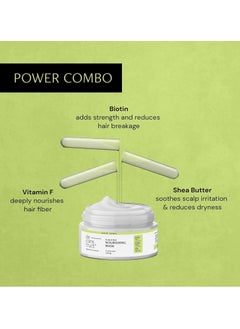 Deconstruct Deconstruct Nourishing Unscented Hair Mask For Deep Nourishment For All Hair Types|0.1% Biotin + 0.5% Vitamin F + 2% Shea Butter|Frizzy Hair|Reduces Hair Breakage|For Men & Women|200Gm,1 Count  - Image 2