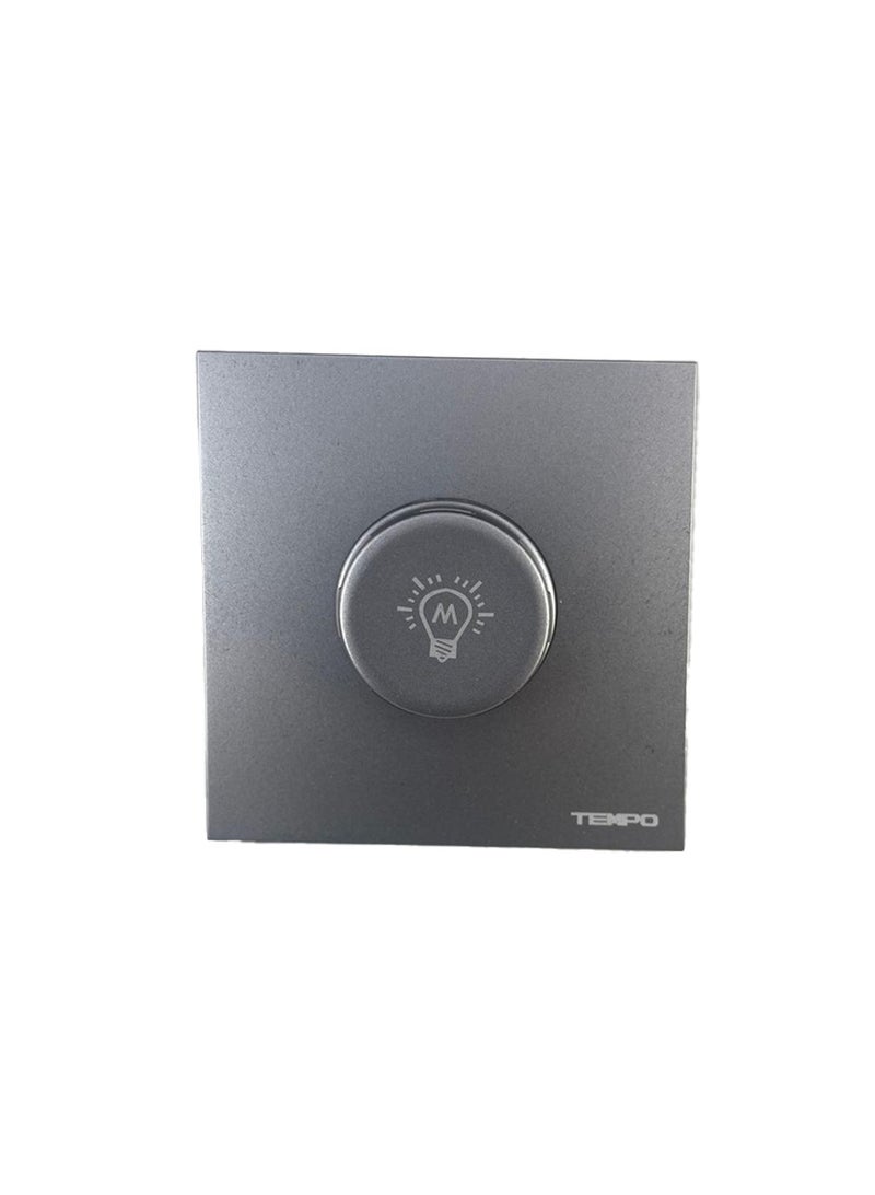 TEMPO Dimmer switch for a light 800 watts slim piano Gray  - Image 1