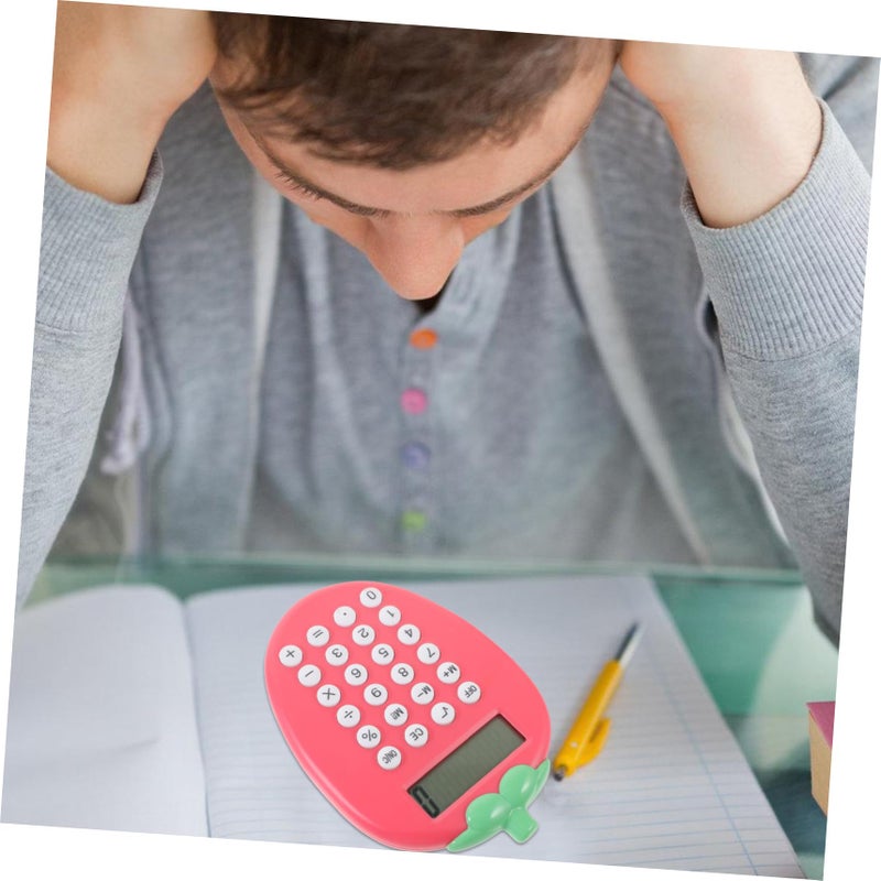 Solar Powered Mini Calculator For Students With Vibrant Colors - Image 5