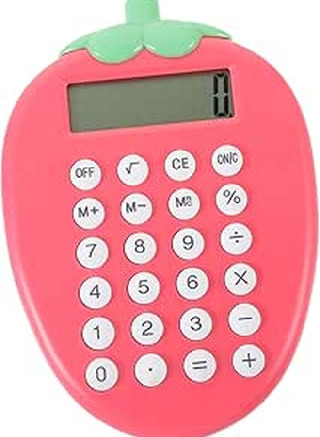 Solar Powered Mini Calculator For Students With Vibrant Colors - Image 1