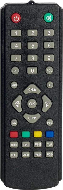 AYT Microstar Mk-01 Page Satellite Receiver Remote Control