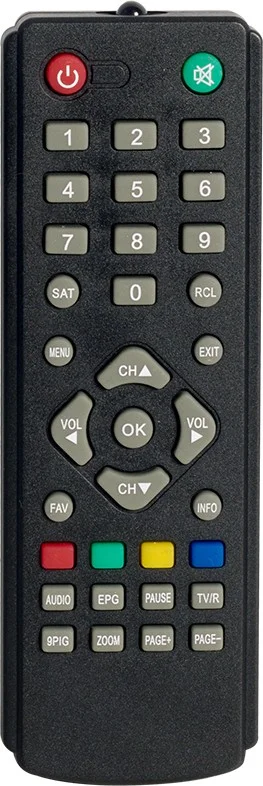 AYT Microstar Mk-01 Page Satellite Receiver Remote Control