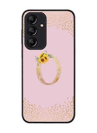 Custom Monogram Initial Letter Mandala Floral Pattern Alphabet - O  (Pink )