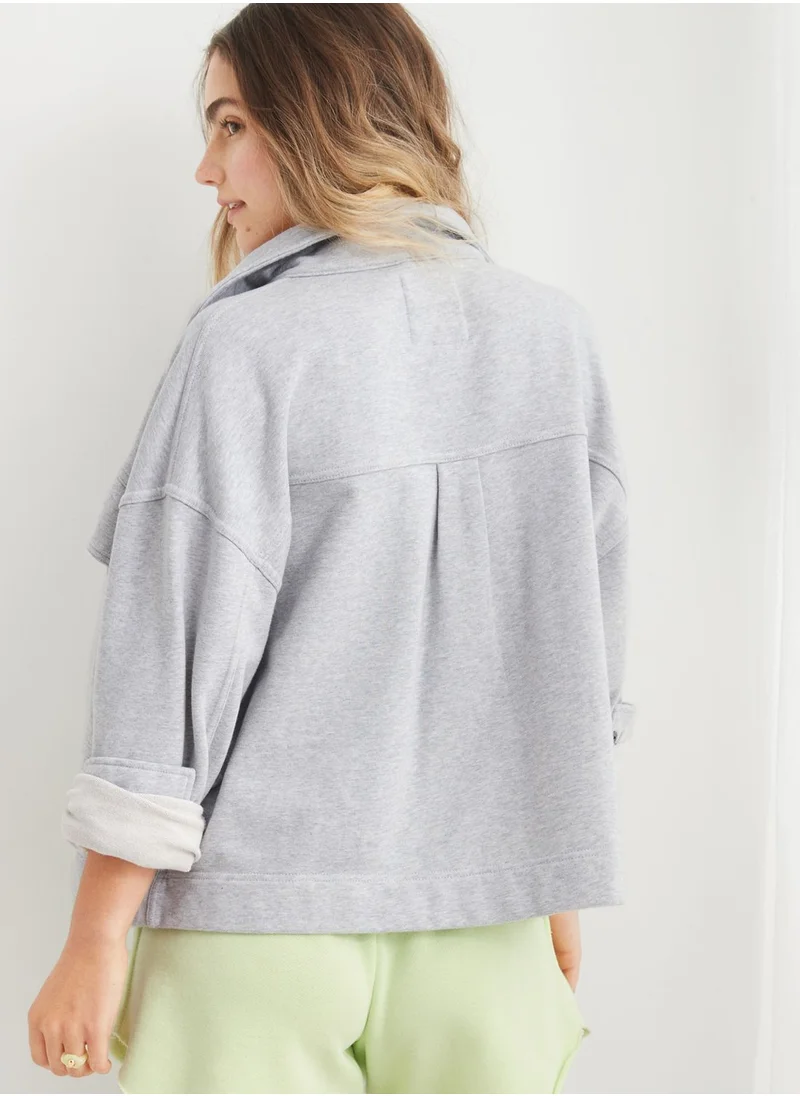 Aerie Pocket Detail Shacket