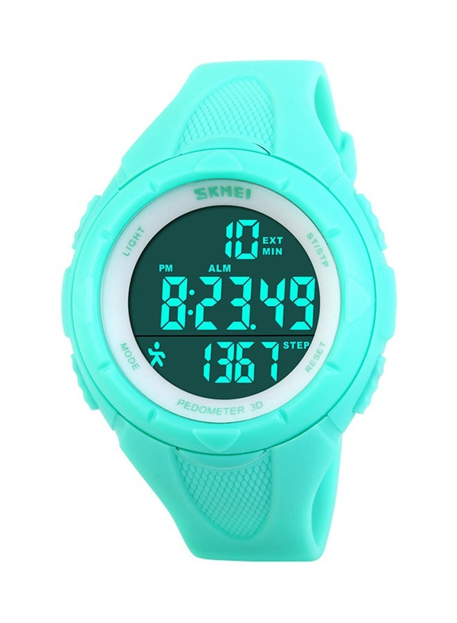 NIBEMINENT girls Casual Digital Watch 32679964877 - 42 mm Green
