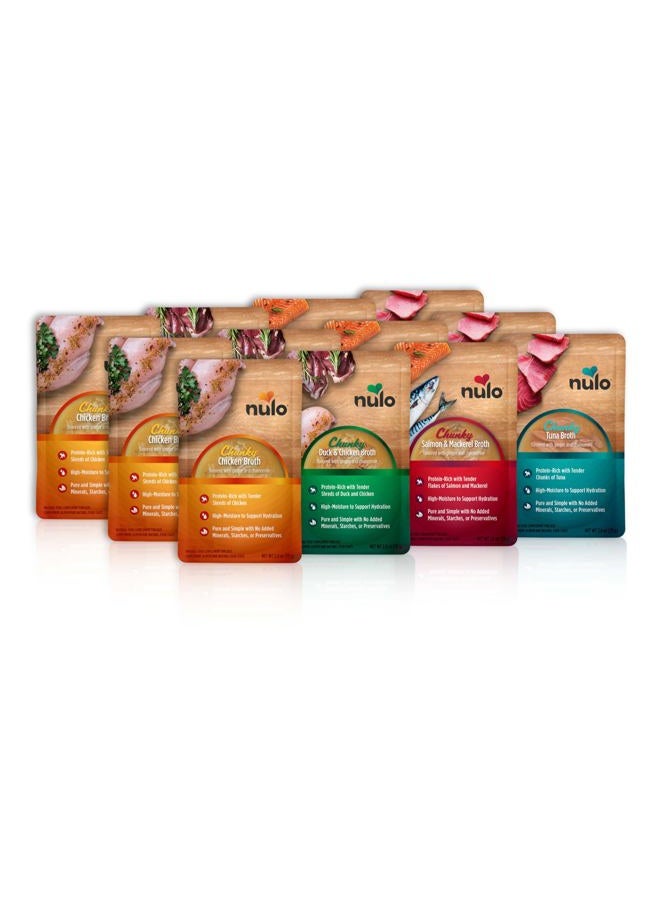 Nulo Freestyle Cat & Kitten Wet Food Broth - Premium All Natural Grain-Free Topper With No Added Minerals or Preservatives and High Animal-Based Protein - Image 1