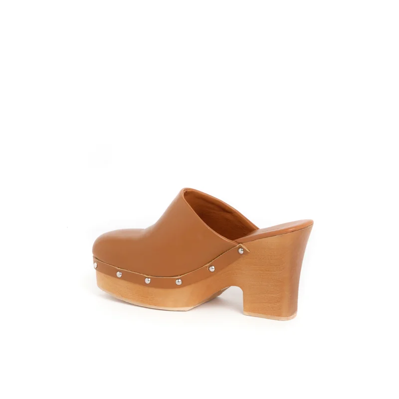 Scholl CLOGS COGNAC PESCURA RACHEL