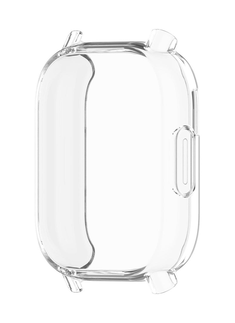 Generic Case for Redmi Watch 5 Lite Protective Film Flexible TPU Screen Protector Case Scratch-Resistant Cover Protective Case Compatible with Redmi Watch 5 Lite Smartwatch (Clear)  - Image 3