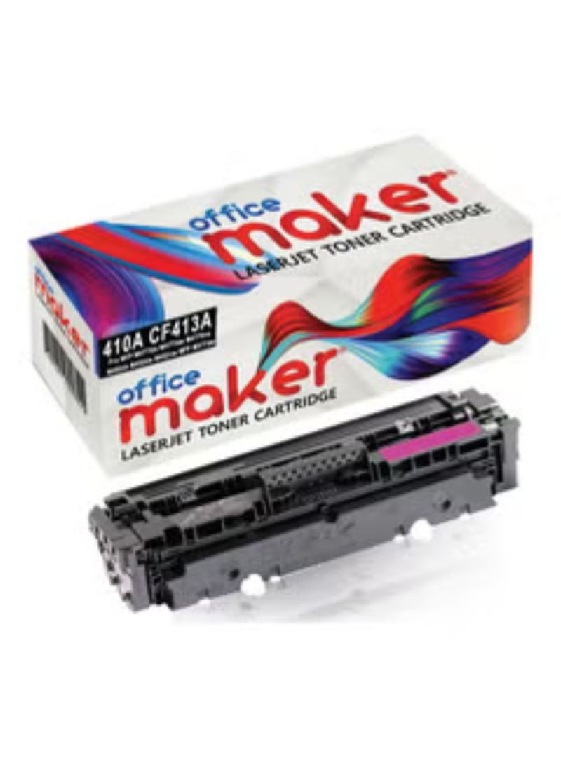 Office Maker 410A CF413A Laserjet Toner Cartridge for Printer Magenta - Image 2
