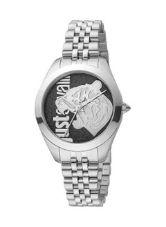 Just Cavalli ساعة يد نسائية دائرية الشكل من الفولاذ المقاوم للصدأ JC1L210M0145 - 32 مم  - Image 1