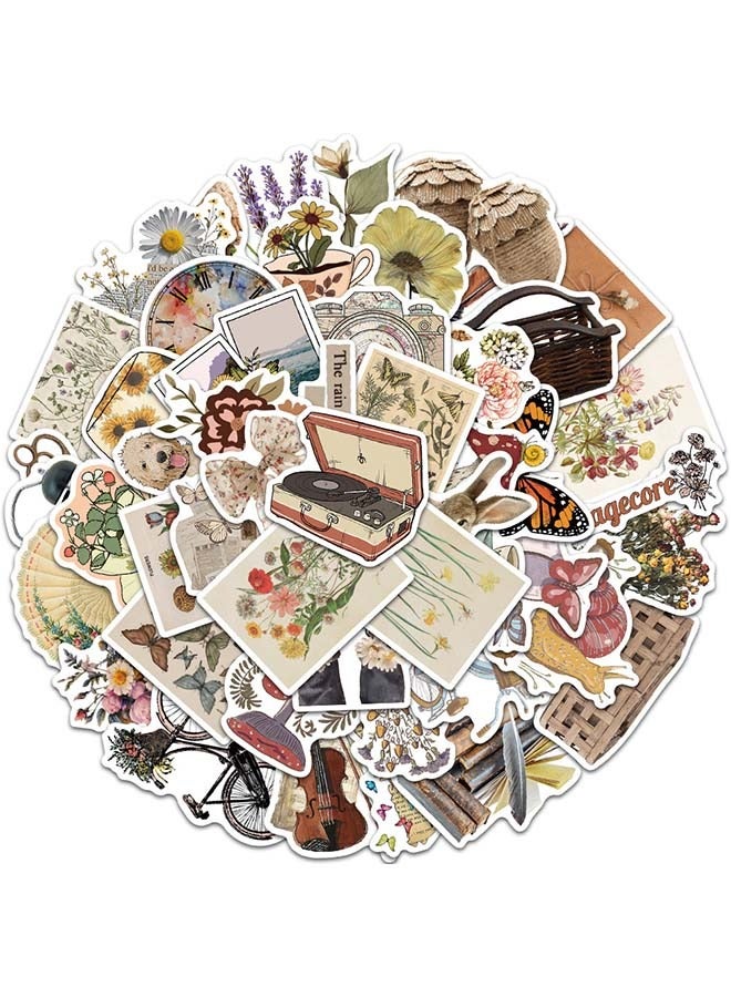 50 Pcs Beautiful Stickers Aesthetic Waterprof Vinyl Sticker For Laptop Water Bottle Hard Hat Skateboard Adults Kids Teens Girls Boys  - Image 2