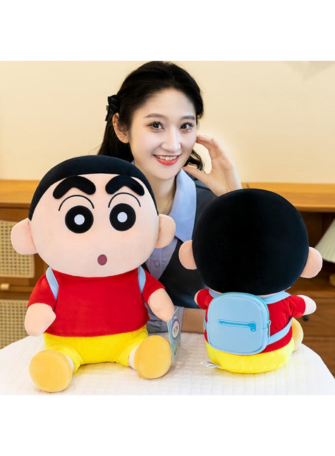 Weltston Toy Story Plush Doll Stuffed Animal Toy Pillow Birthday Gift For Girls, Crayon Shin-chan 40cm - Image 2