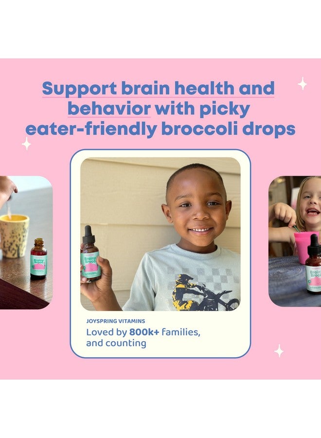 JoySpring Broccoli Supplement for Kids | Sulforaphane & Bacopa Monnieri Drops | Supports Cognitive Function | Vegan & Kid-Friendly - Image 5