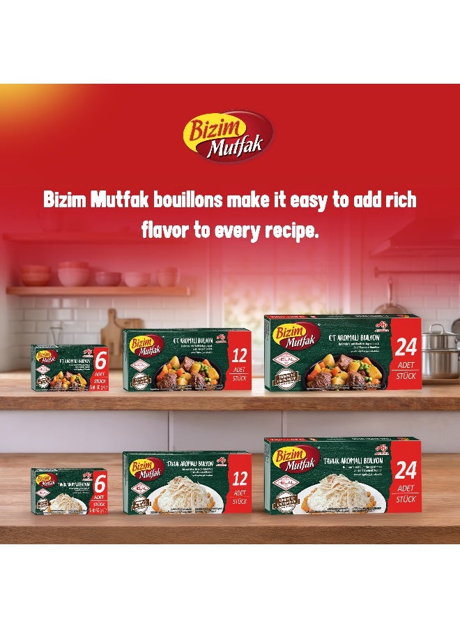 Bizim Mutfak Chicken Flavoured Bouillon 24x10g - Image 4
