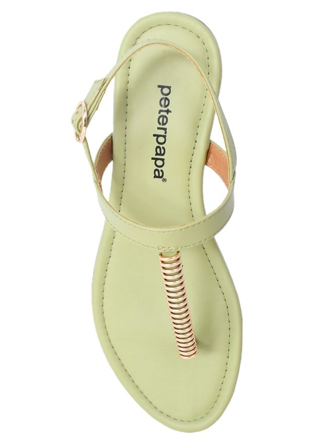 Peterpapa Embellished Strap Sandals with Buckle - Image 4