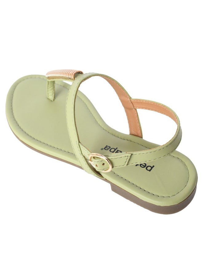 Peterpapa Embellished Strap Sandals with Buckle - Image 3