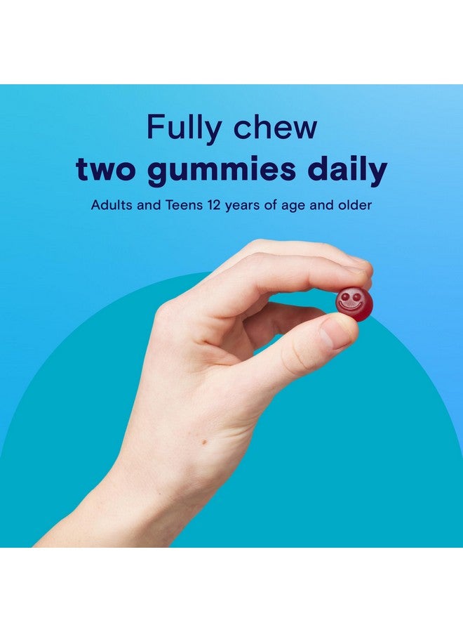 One A Day Teen Boy’s Daily Essentials Multivitamin Gummies, Teen Boy Vitamins with Vitamin C, Vitamin D, Bone Health, Immune Health, Raspberry Natural Flavor, 120 Gummies - Image 4