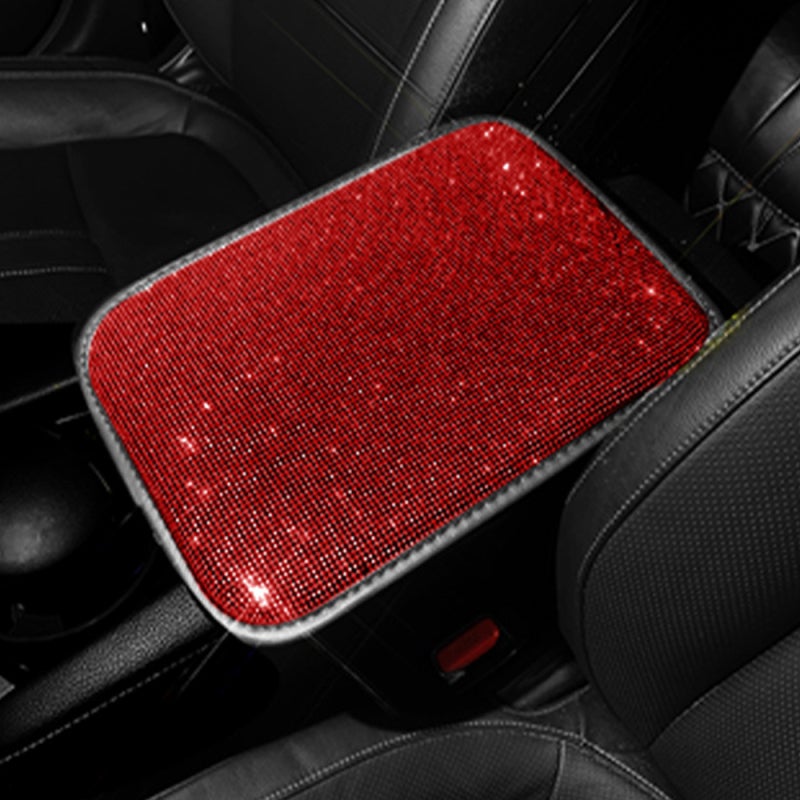 Rhinestone Car Accessories: 11-Piece Pink Premium Quality Set - Universal Fit Easy Installation Interior Upgrade for Car Truck SUV Commercial Vehicle - Image 4
