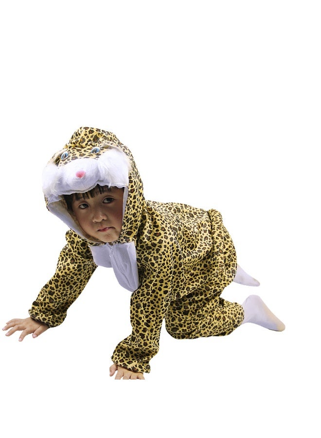 NIBEMINENT Children's animal costumes: tigers, frogs, rabbits, small animals, school programs, performances, and costumes - Image 1