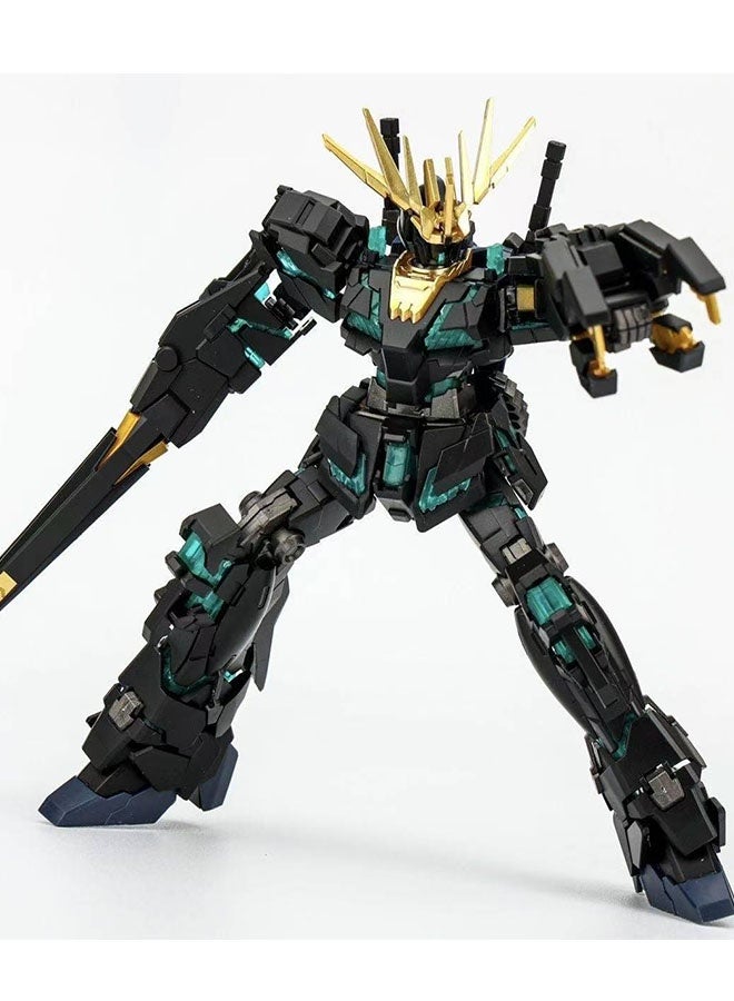 HALAMODO Gundam Final Battle Version Banshee Model Kit , Assembly Figure Model , Desktop Decor , Action Figure, Office Desk Decoration Collection Display Memorial Present, Cool Birthday Gift For Boys and Girls - Image 3